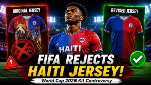 Haiti Forced to Modify World Cup 2026 Jersey&hellip;