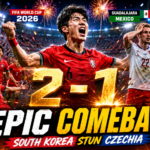 czechia vs south korea match highlights