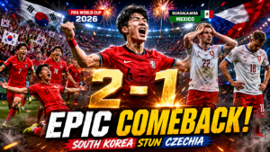 czechia vs south korea match highlights