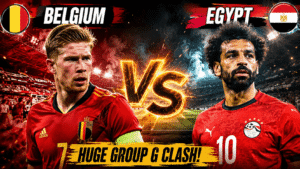 belgium vs egypt
