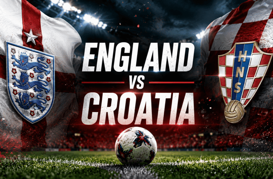 england vs croatia match